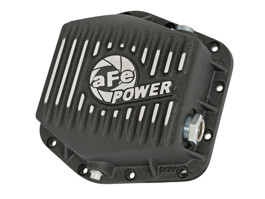 aFe 46-70302 Power Rear Differential Cover (Machined Black) 15-17 GM Colorado/Canyon 12 Bolt Axles
