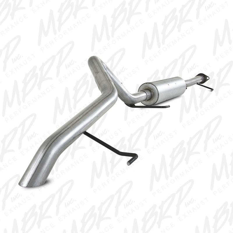 MBRP S5310AL 2007-2009 Toyota FJ 4.0L V6 Cat Back Single Rear Exit Off-Road Tail No tip