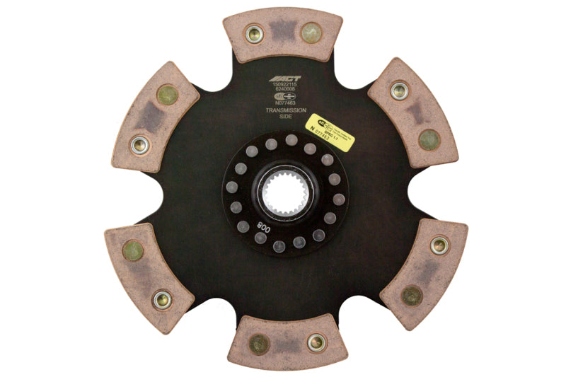 ACT 6240008 2009 Mitsubishi Lancer 6 Pad Rigid Race Disc