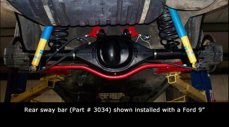 UMI Performance 303534-B 78-88 GM G-Body Solid Front & Rear Sway Bar Kit