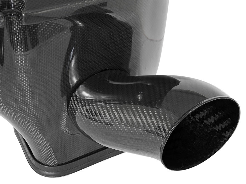 aFe 54-72203-SF Momentum GT Carbon Fiber Dynamic Air Scoop 15-18 Dodge Challenger V6-3.6L/V8-5.7L/6.4L HEMI