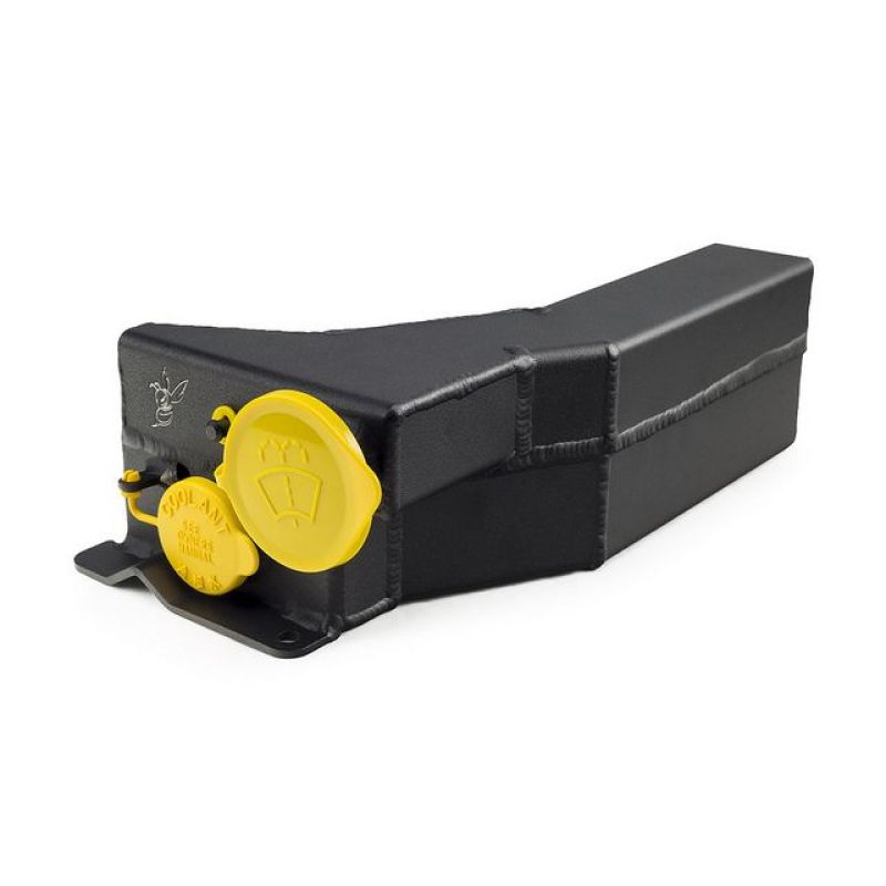 Killer B Motorsport DWR2-B Killer B Dual Reservoir Tank (Wash / Coolant) for 08-14 Subaru WRX/STi - Black