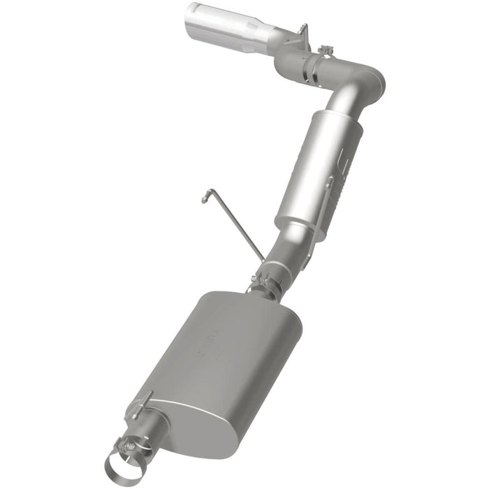 Magnaflow 19200 MagnaFlow Cat-Back, SS, 4in, Single Pass Side Rear Exit 5in Tip 14-15 RAM 2500 6.4L V8 CC LB/MC SB