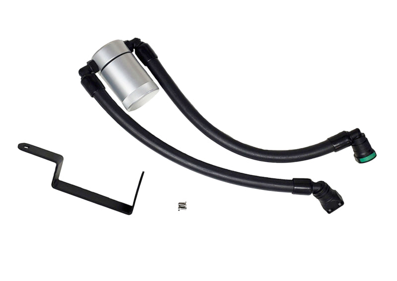 J&L 3022P-C 13-19 Ford Explorer Sport EcoBoost V6 Passenger Side Oil Separator 3.0 - Clear Anodized