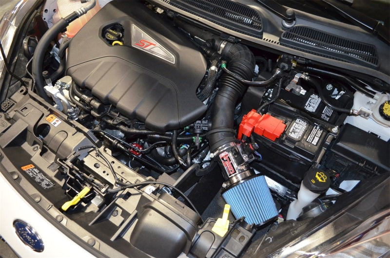Injen SP9018WR 16-19 Ford Fiesta ST 1.6L Turbo 4Cyl Wrinkle Red Short RAM Intake w/MR Tech (Special order)
