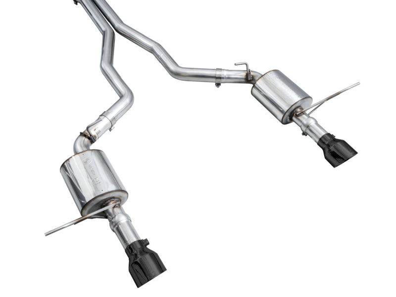 AWE Tuning 3015-33952 18-23 Dodge Durango SRT & Hellcat Touring Edition Exhaust - Diamond Black Tips