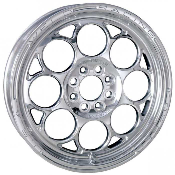 Weld 768B-30815 Magnum Import 13x8 / 4x100mm BP / 5in. BS Black Wheel - Non-Beadlock