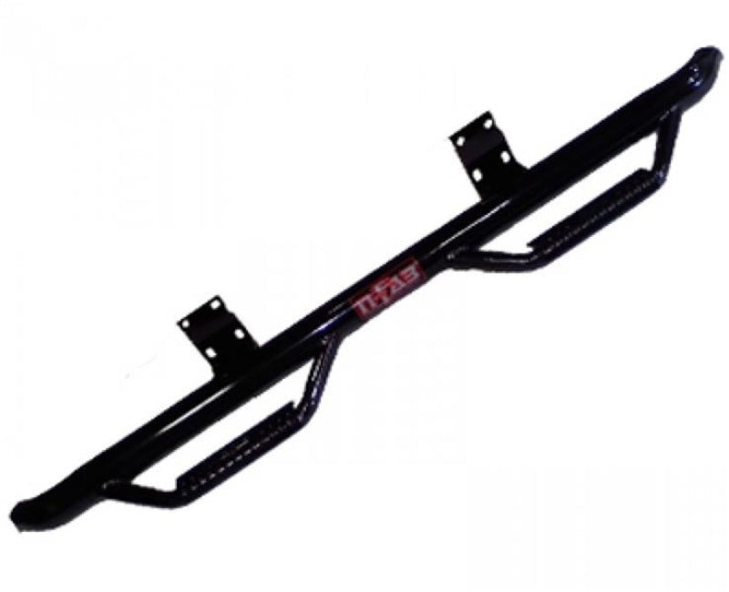 N-Fab N1678CC Nerf Step 16-17 Nissan Titan/Titan XD Crew Cab - Gloss Black - Cab Length - 3in