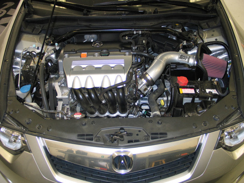 K&N Engineering 69-0026TS K&N 09 Acura TSX 2.4L Silver Typhoon Intake