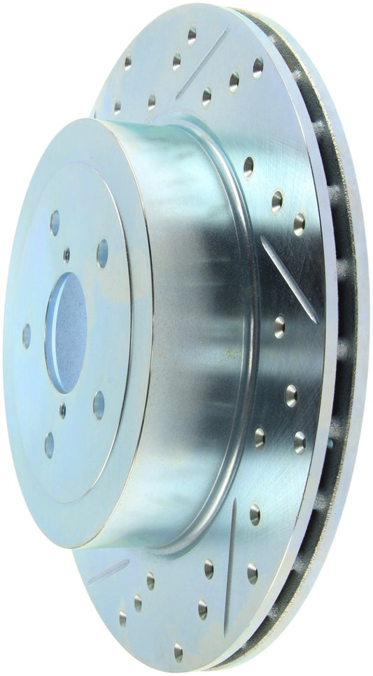 Stoptech 227.47023R StopTech Select Sport 05-07 Subaru Impreza (DOES NOT FIT WRX/STI) Slotted / Drilled Right Rear Rotor