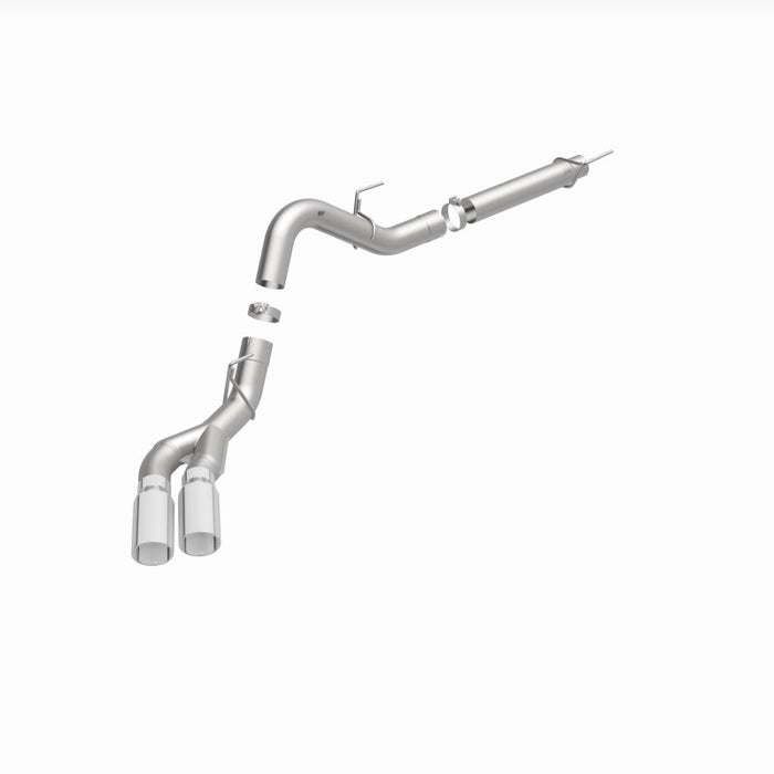 Magnaflow 19422 MagnaFlow CatBack 2018 Ford F-150 V6-3.0L Dual Exit Polished Stainless Exhaust - MF Series