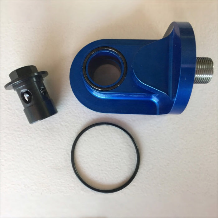 Ford Racing M-6880-B50 Push Rod V8 90 Degree Billet Oil Filter Adapter