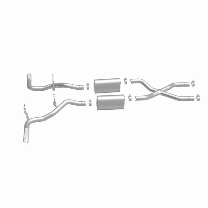 Magnaflow Perf Exhaust MAG15344 66-77 Ford Bronco 5.0L Crossmember Back Exhaust