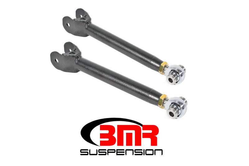 BMR Suspension UTCA062H BMR 16-17 6th Gen Camaro Upper Control Arms Single Adj. Rod Ends - Black Hammertone