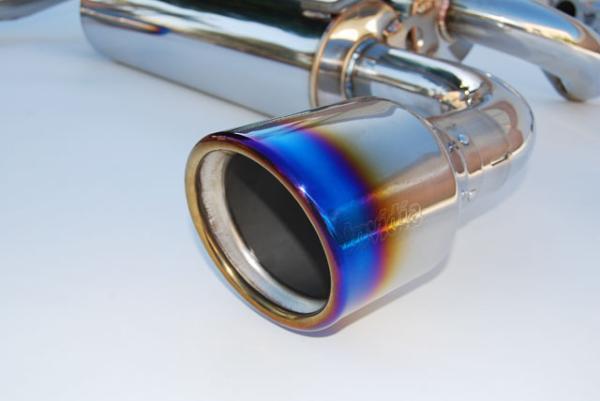 Invidia HS07IG7GID 07+ Infiniti G37 Coupe Gemini Rolled Titanium Tip Cat-back Exhaust