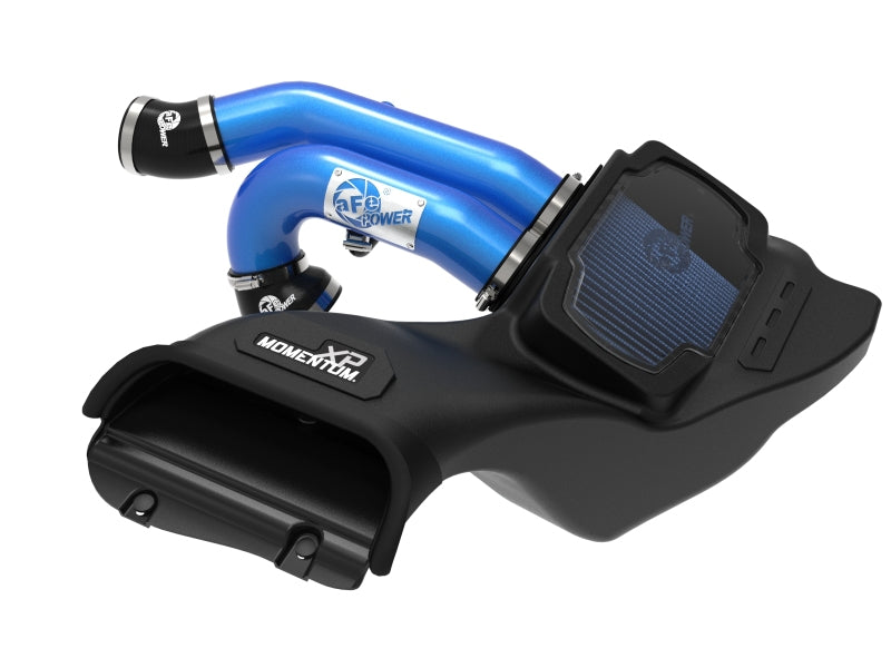 aFe 50-30072RL 21-22 Ford F-150 Raptor V6-3.5L(tt) Momentum XP Cold Air Intake System - Blue w/ Pro 5R Filter