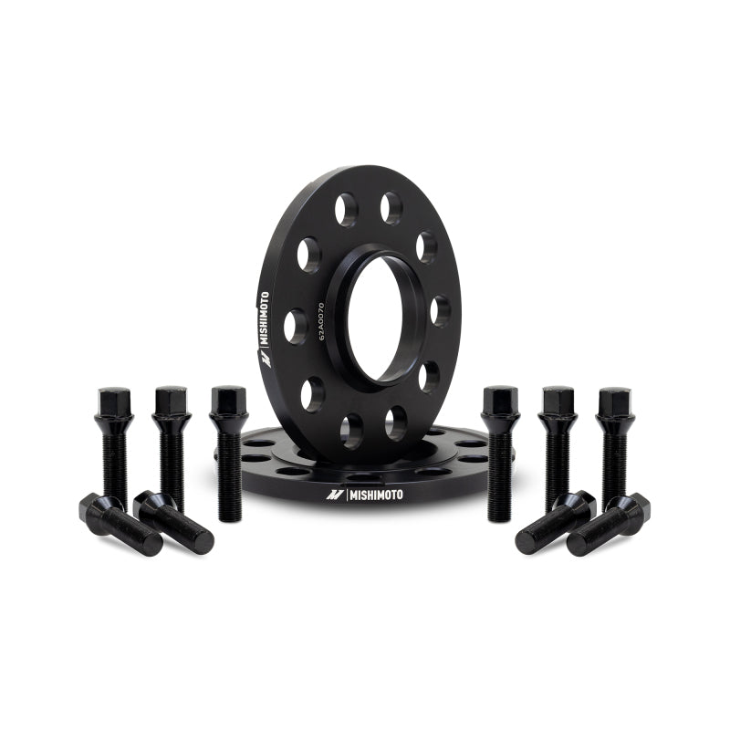 Mishimoto MMWS-015-100BK Wheel Spacers - 5x112 - 66.5 - 10 - M14 - Black