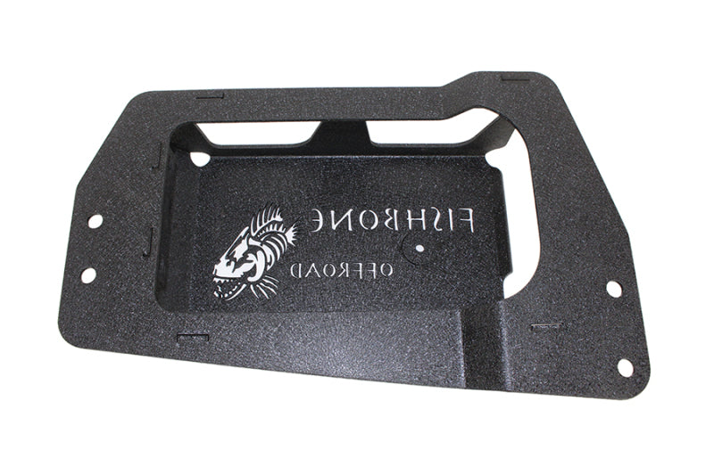Fishbone Offroad FB23064 12-17 Jeep Wrangler JK Steel EVAP Canister Skid Plates - Black Textured Powdercoat