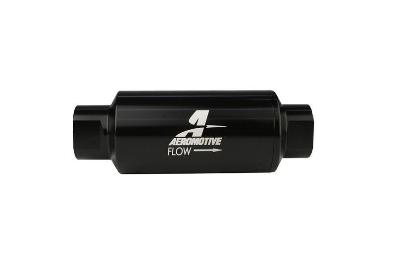Aeromotive 12324 In-Line Filter - AN-10 - Black - 100 Micron