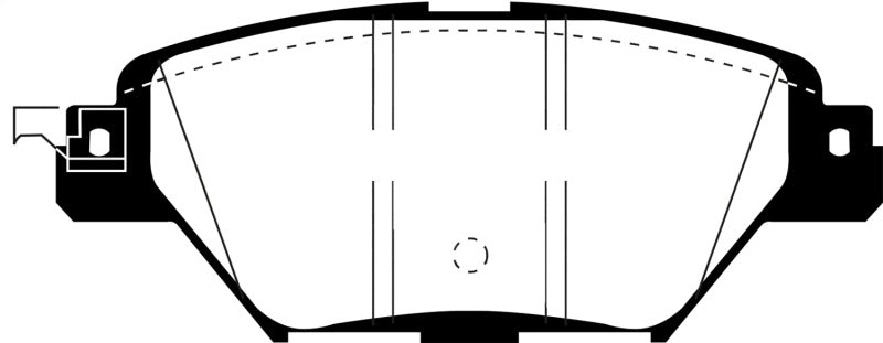 EBC DP33083C 2016+ Mazda CX-9 2.5L Turbo Redstuff Rear Brake Pads