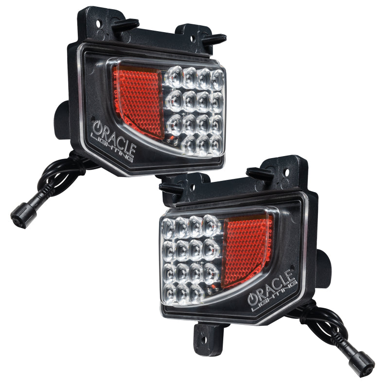 ORACLE Lighting 5878-504 Oracle Rear Bumper LED Reverse Lights for Jeep Gladiator JT - 6000K SEE WARRANTY