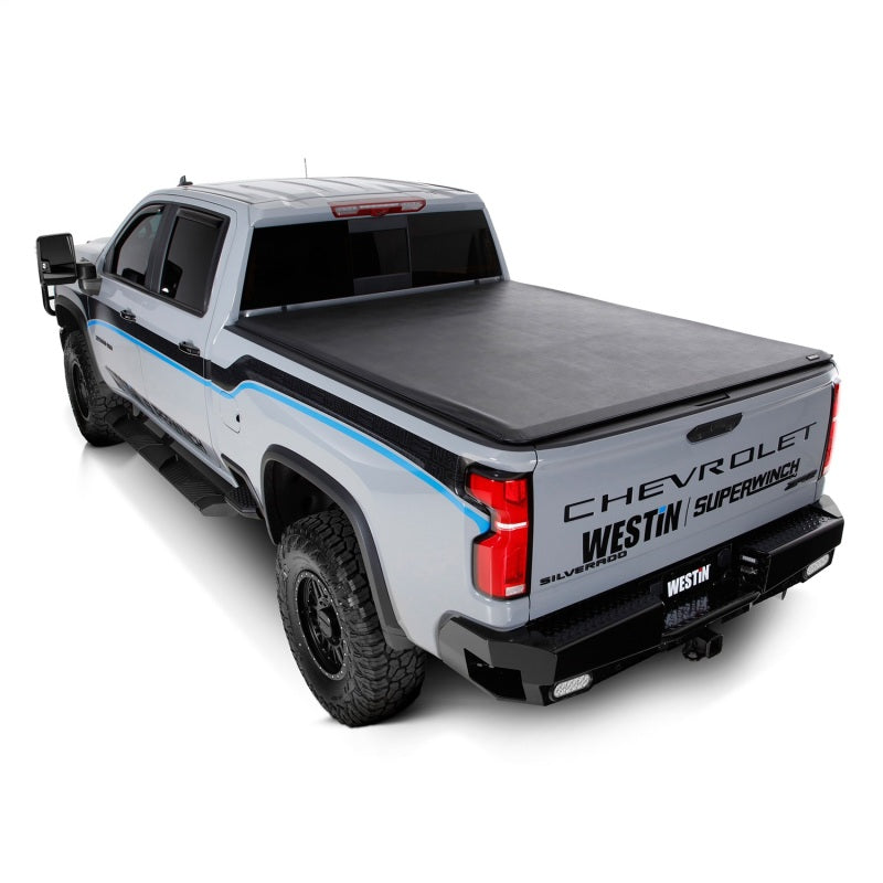 Westin 19-13995 2024 Chevrolet Silverado 2500HD Soft Roll Tonneau Cover - Black