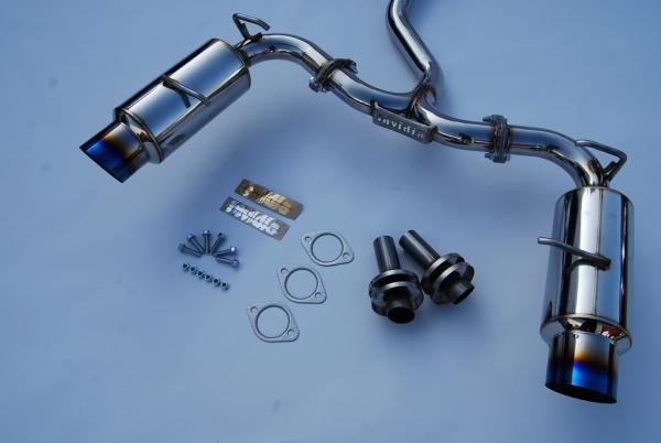 Invidia HS12SSTGTT 12 Scion FRS/BRZ 60mm N1 Ti-Tip Cat- Back Exhaust