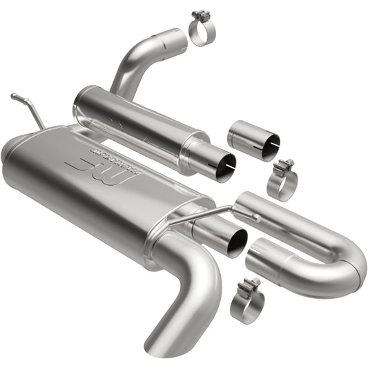 Magnaflow 19620 MagnaFlow 18-23 Jeep Wrangler JL 2.0L/3.6L Overland Series Axle-Back Exhaust