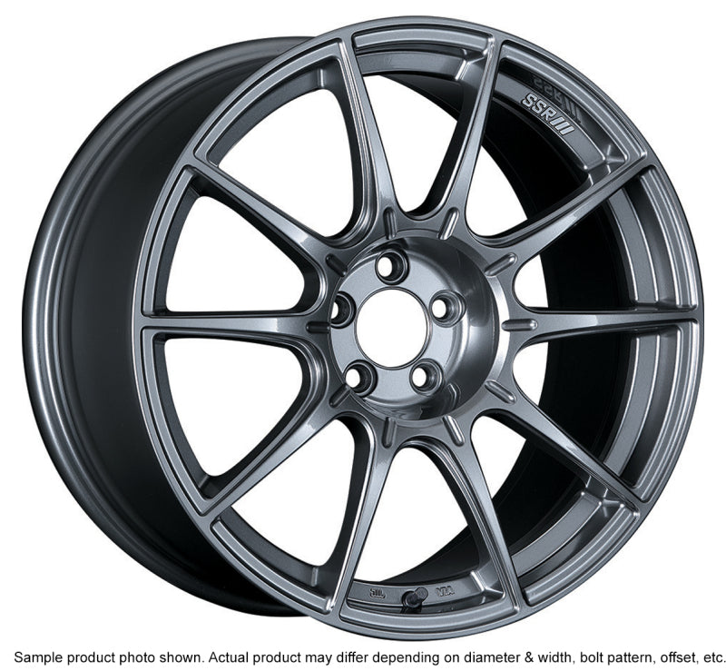 SSR XA17900+3805GDK GTX01 17x9 5x114.3 38mm Offset Dark Silver Wheel