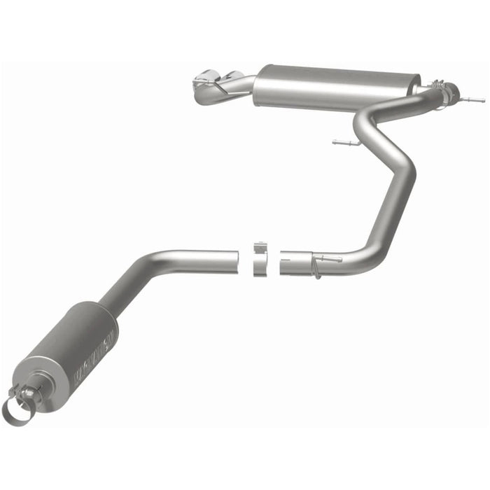 Magnaflow 15072 MagnaFlow 12 Ford Focus L4 2.0L HB Single Straight P/S Rear Exit Stainless Cat Back Perf Exhaust