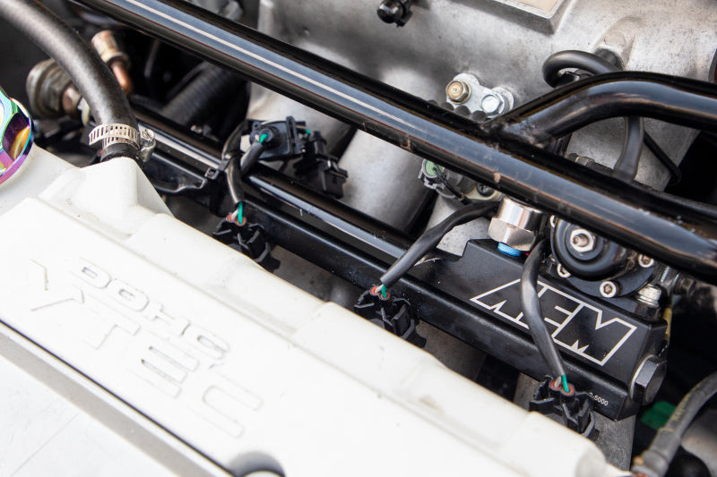 AEM 25-100BK 94-01 Integra Black Fuel Rail