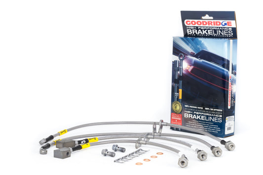 Goodridge 20039 17-21 Honda Civic Type-R (FK8) Stainless Steel Brake Line Kit