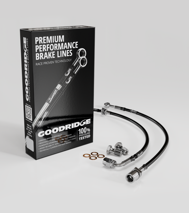 Goodridge 12364R 05-14 Ford Mustang GT/GT500 Stainless Steel Rear Brake Lines