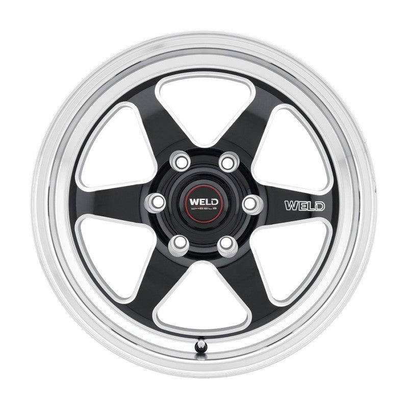 Weld S15670084P25 S156 17x10 Ventura 6 Drag 6x139.7 ET25 BS6.50 Gloss BLK MIL DIA 106.1