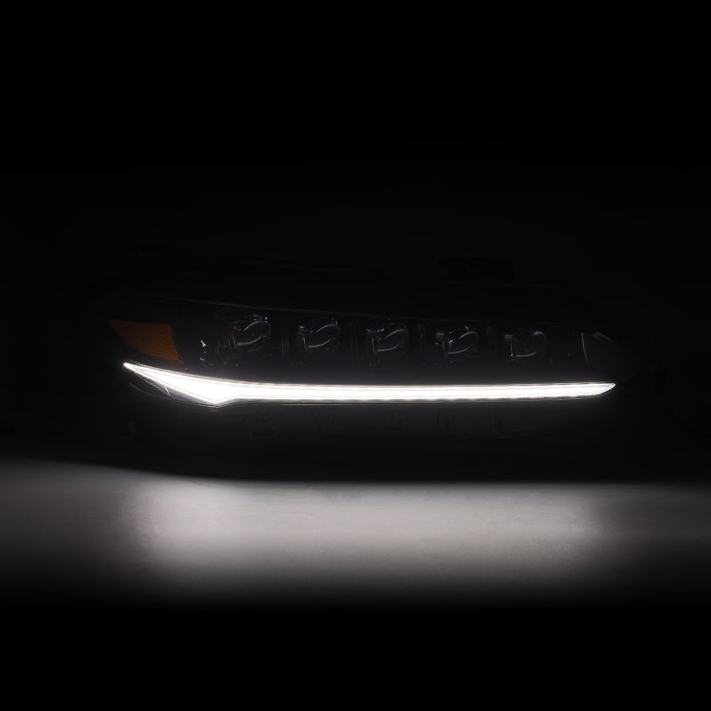 AlphaRex 880349 22-25 Honda Civic NOVA LED Headlights - Alpha Black