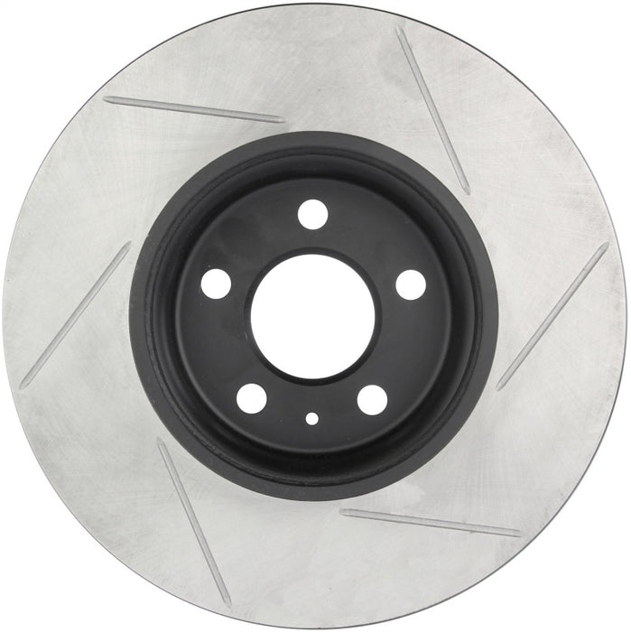 Stoptech 126.33123SR StopTech 09-10 Audi A4 / 08-10 A5 / 10 Audi S4 Front Right Slotted Rotor