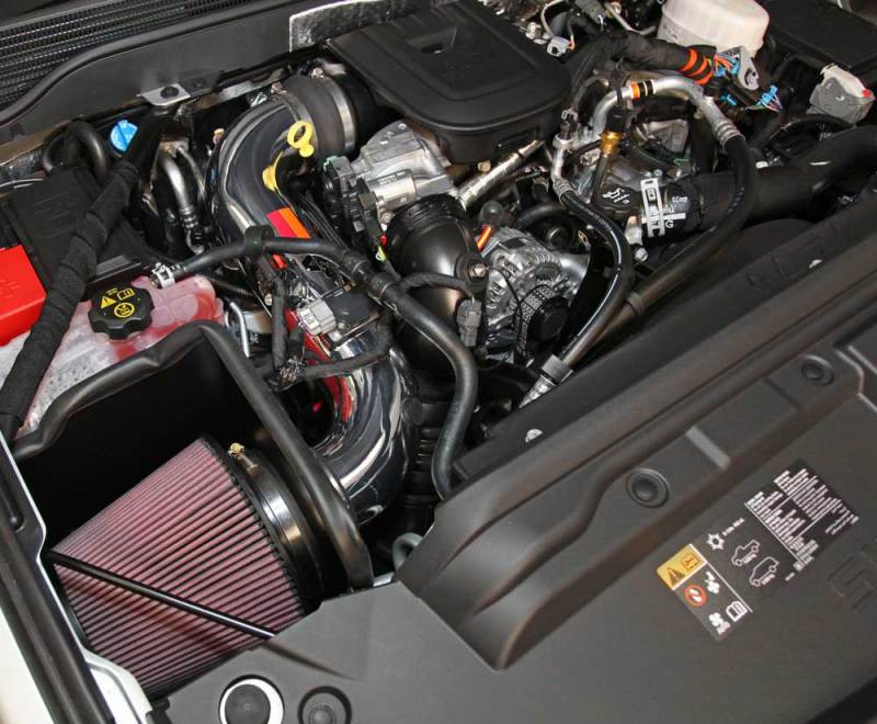 K&N Engineering 77-3087KP K&N 77 Series Performance Intake Kit for 2015 Chevrolet Silverado/GMC Sierra 2500 / 3500 6.6L V8