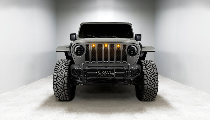 ORACLE Lighting 5769J-504 Oracle Jeep Wrangler JL/Gladiator JT 7in. High Powered LED Headlights (Pair) - No Halo
