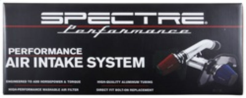 Spectre 9089 2018 Jeep Wrangler V6-3.6L F/I Air Intake Kit - Polished w/Red Filter