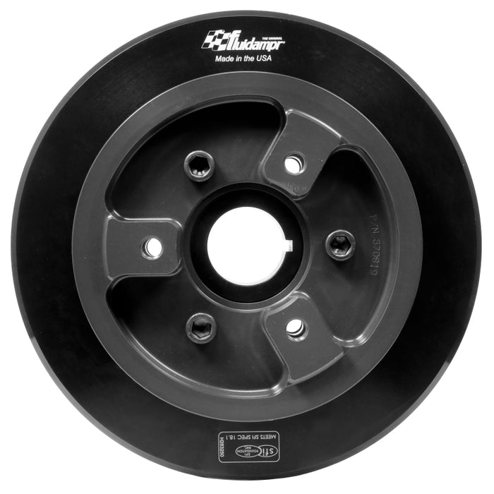 Fluidampr 840821 90-05 Toyota 1JZ/2JZ I6 Steel 8.5in Dia Dry Sump Pulley Internally Balanced Damper