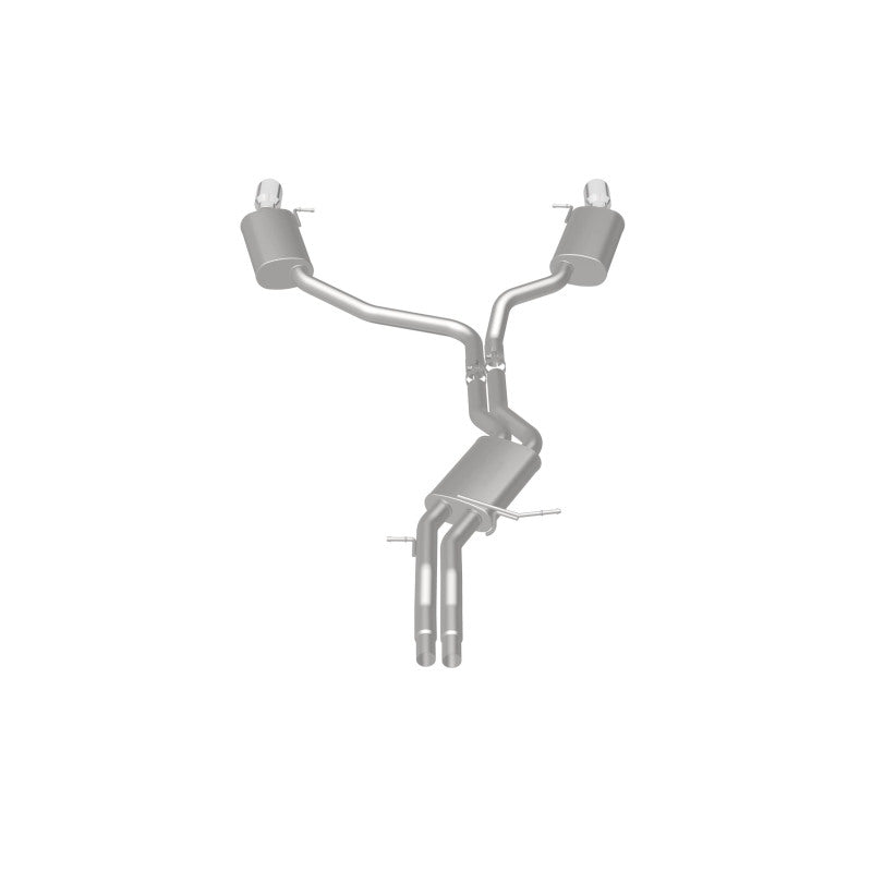 Magnaflow 19159 MagnaFlow Sys C/B 12-15 Audi A6 / A7 3.0L V6 SS 2.5in Dual Split Rear Ext 4in Tips