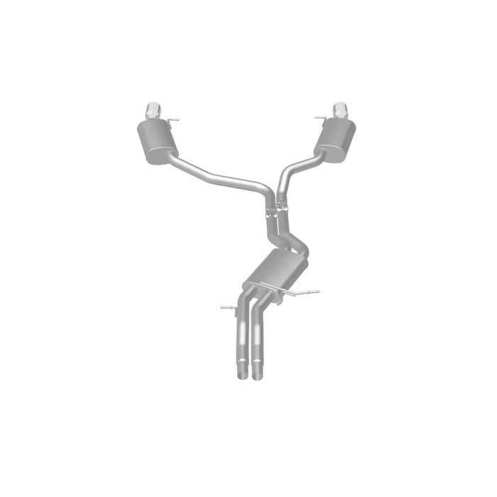 Magnaflow 19159 MagnaFlow Sys C/B 12-15 Audi A6 / A7 3.0L V6 SS 2.5in Dual Split Rear Ext 4in Tips