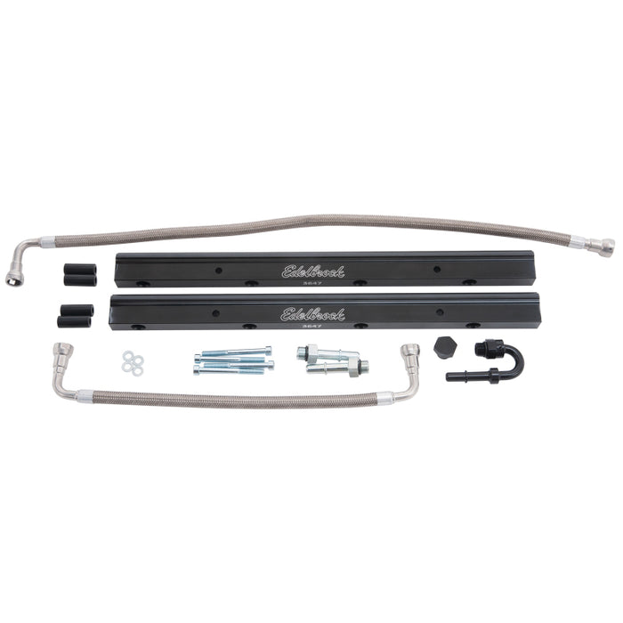 Edelbrock 3647 Chrysler Gen III HEMI 5.7L/6.1L/6.4L EFI Fuel Rail Kit (For 7179)