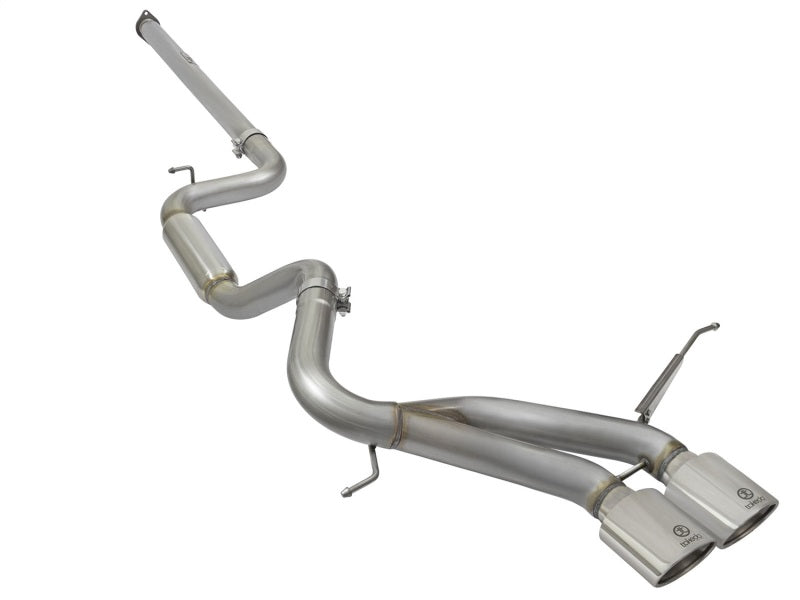 aFe 49-33083-P POWER Takeda 3in 304 SS Cat-Back Exhaust w/ Polished Tips 13-17 Ford Focus ST L4-2.0L (t)