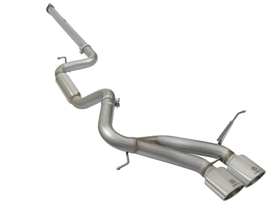 aFe 49-33083-P POWER Takeda 3in 304 SS Cat-Back Exhaust w/ Polished Tips 13-17 Ford Focus ST L4-2.0L (t)