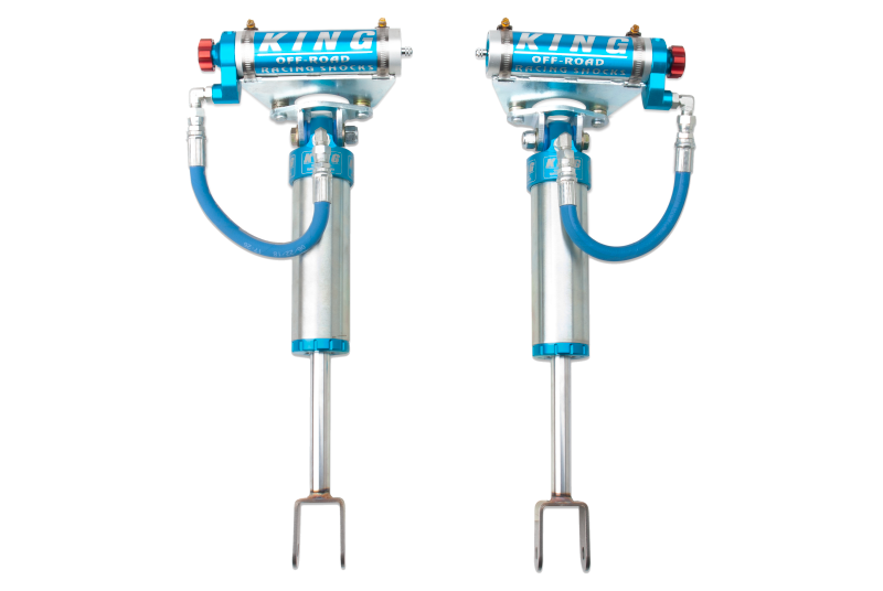 King Shocks 25001-302A 2011+ Chevrolet Silverado 2500/3500/HD Front 2.5 Dia Remote Res Shock w/Adjuster (Pair)