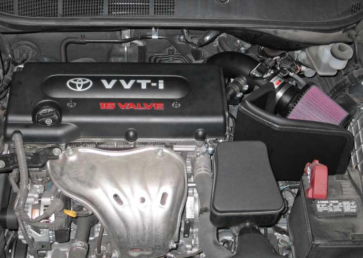 K&N Engineering 69-8610TTK K&N 07 Toyota Camry L4-2.4LTyphoon Short RAM Intake