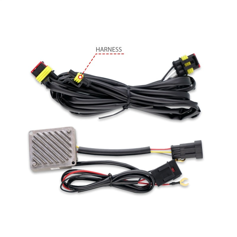 ANZO 111566-R 19-22 Chevrolet Silverado 1500 LED Proj HL w/Lgt Bar SwBk Seq. Blk w/In. Light - Passenger Side
