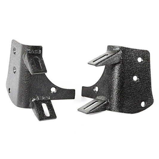 Rugged Ridge 11232.36 97-06 Jeep Wrangler TJ Textured Black Dual A-Pillar Light Mount