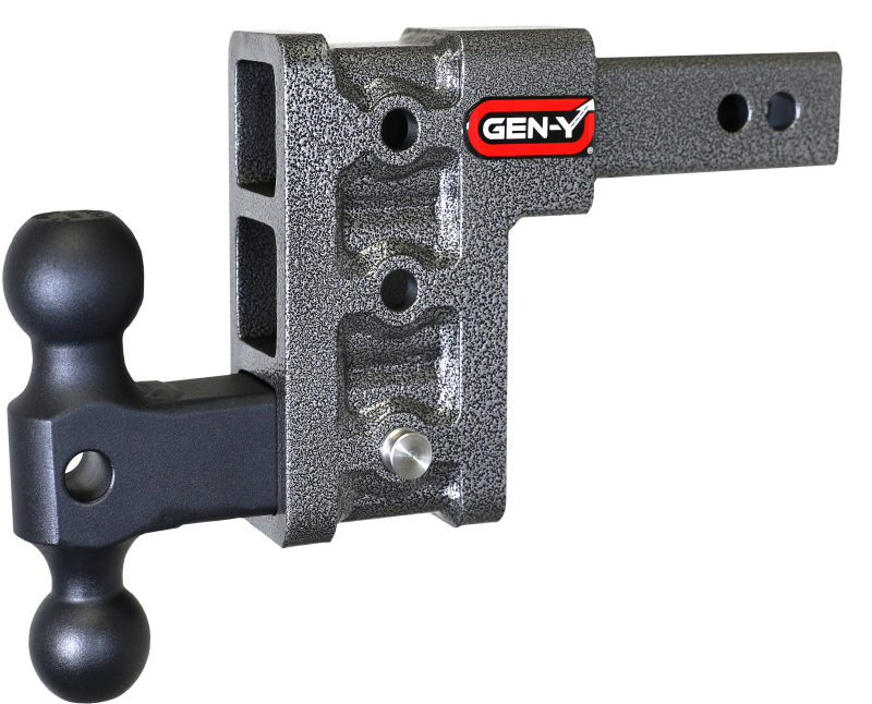 GEN-Y Hitch GH-313 Gen-Y Mega Duty 2in Shank 5in Drop 1.5K TW 10K Hitch w/GH-031 Dual-Ball